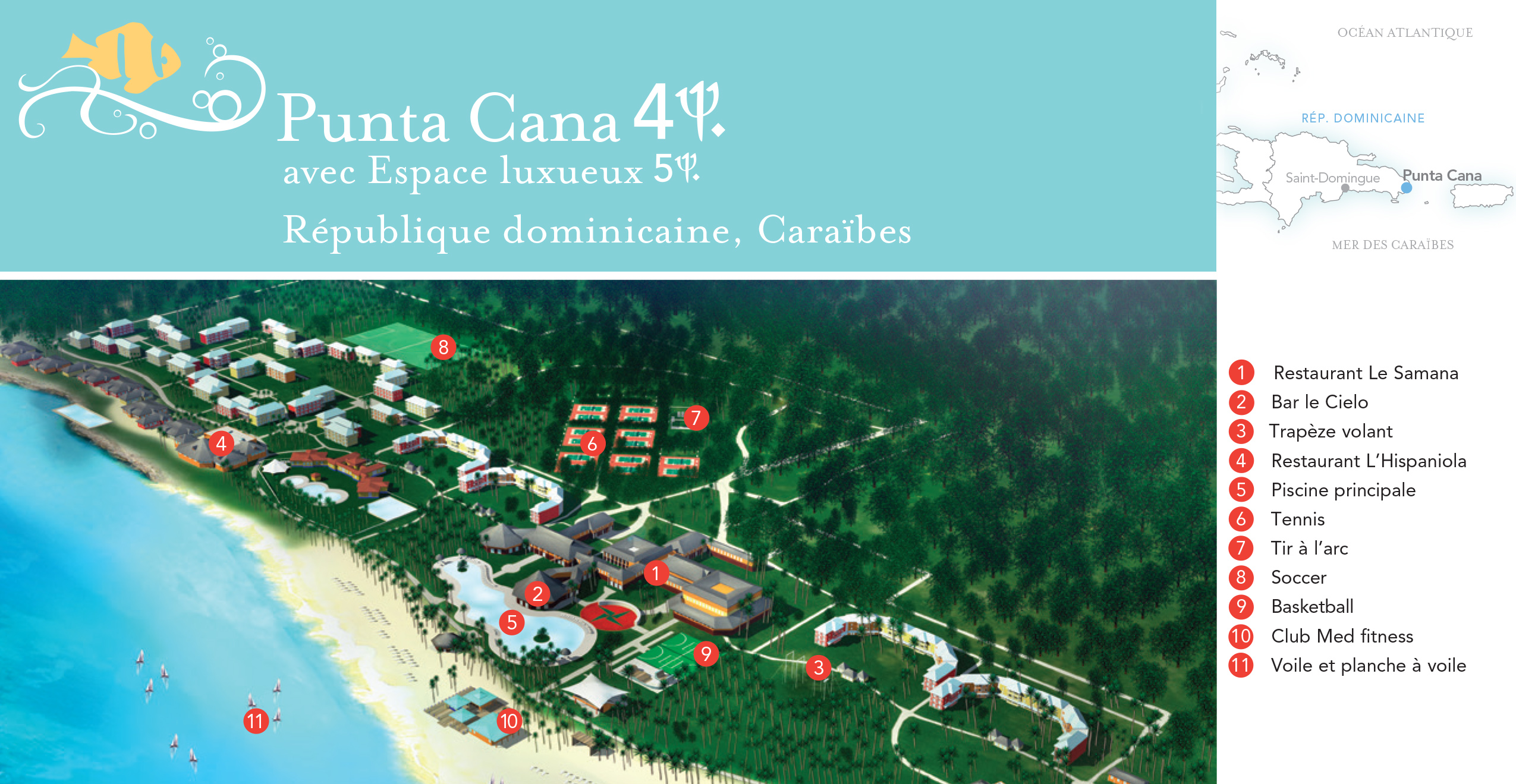 Club Med Punta Cana, République dominicaine Groupe Voyages VP