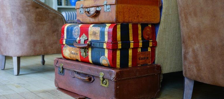 valise hotel chambre