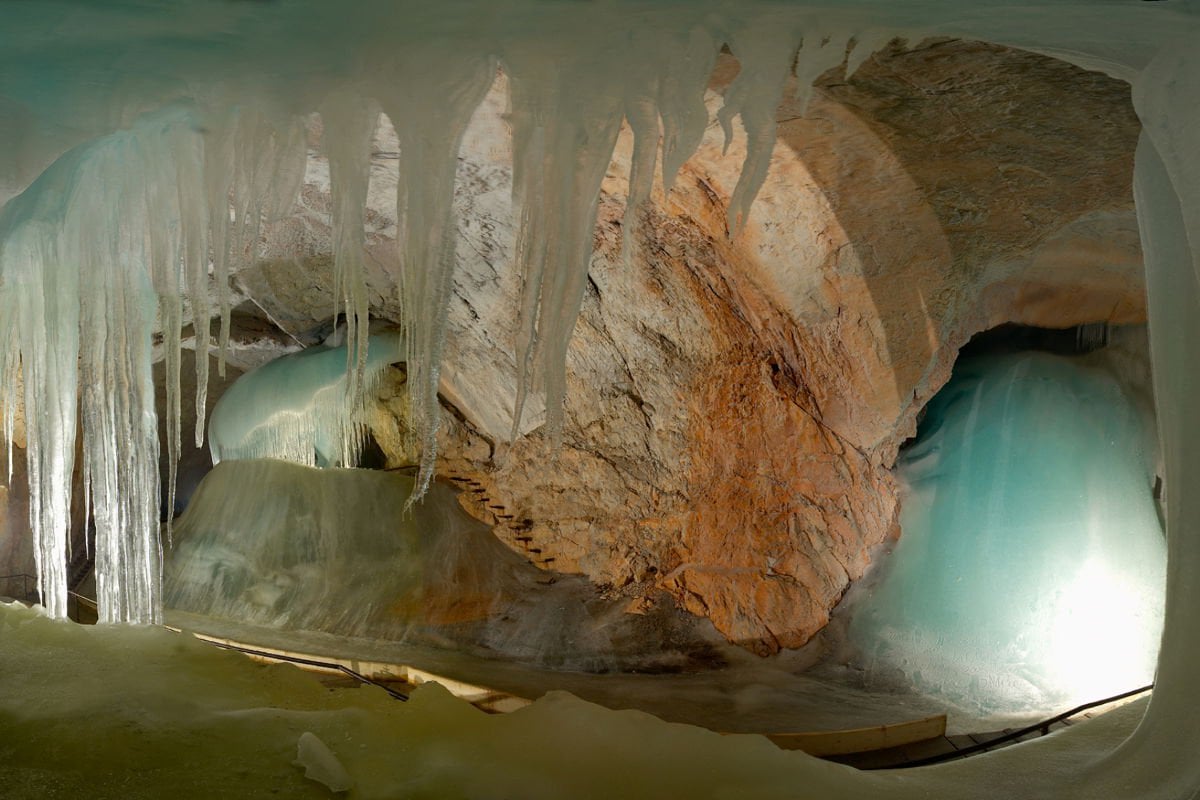 grotte de glace