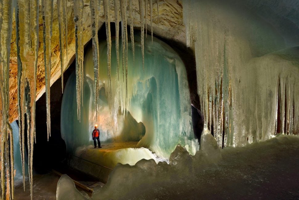 grotte de glace