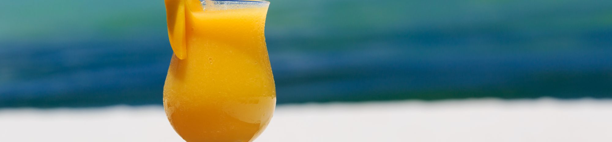Cocktail Basil’s Mango slang des Grenadines