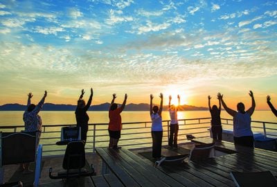 Croisière fitness et yoga sur la côte ouest du Mexique