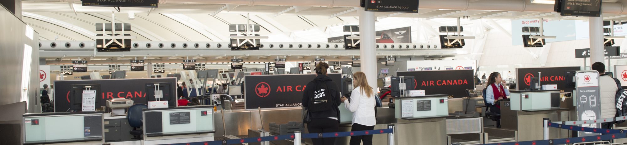 Nouveau processus d’enregistrement chez Air Canada