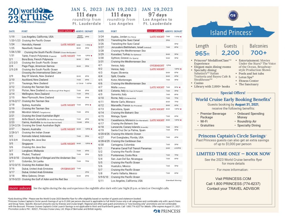 The 15 Best April 2023 Cruises To Transpacific With Prices On Cruise